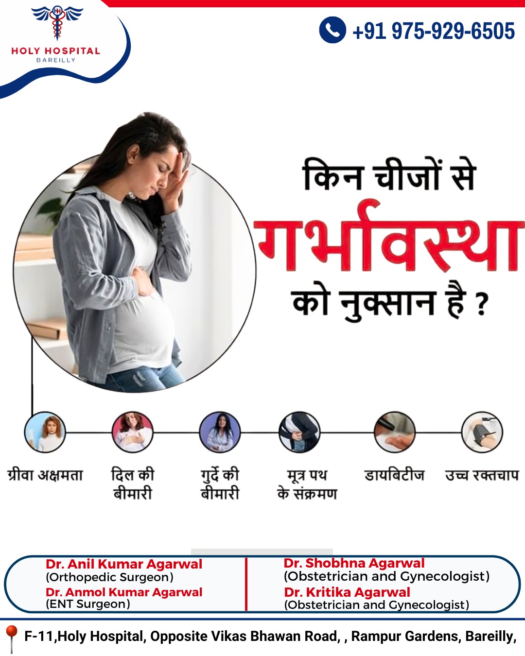 Women’s health checkup in Bareilly